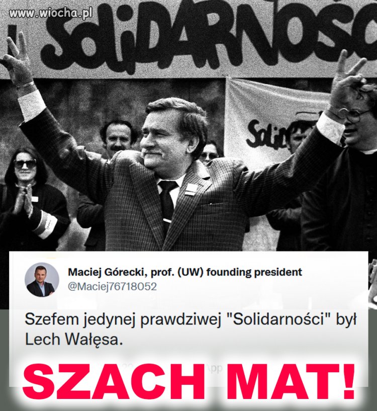 Szefem, liderem i jedynym symbolem!