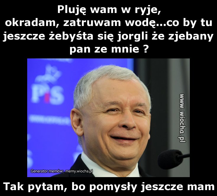 Pluję wam w ryje,
