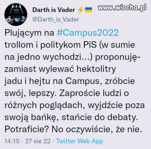 Nie mogę się doczekać debaty Kaczyńskiego z Tuskiem...