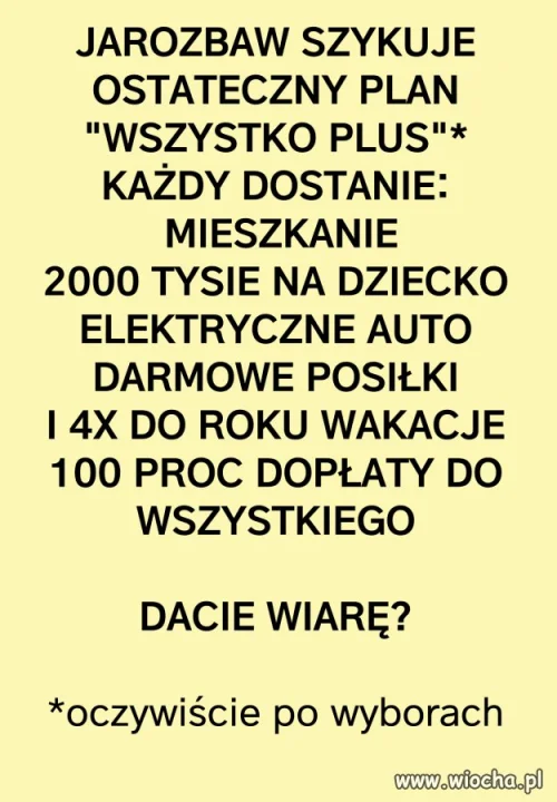 Czy to dobry plan? 