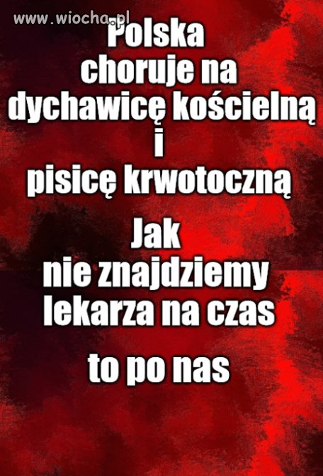 Dychawica kościelna to choroba przewlekła