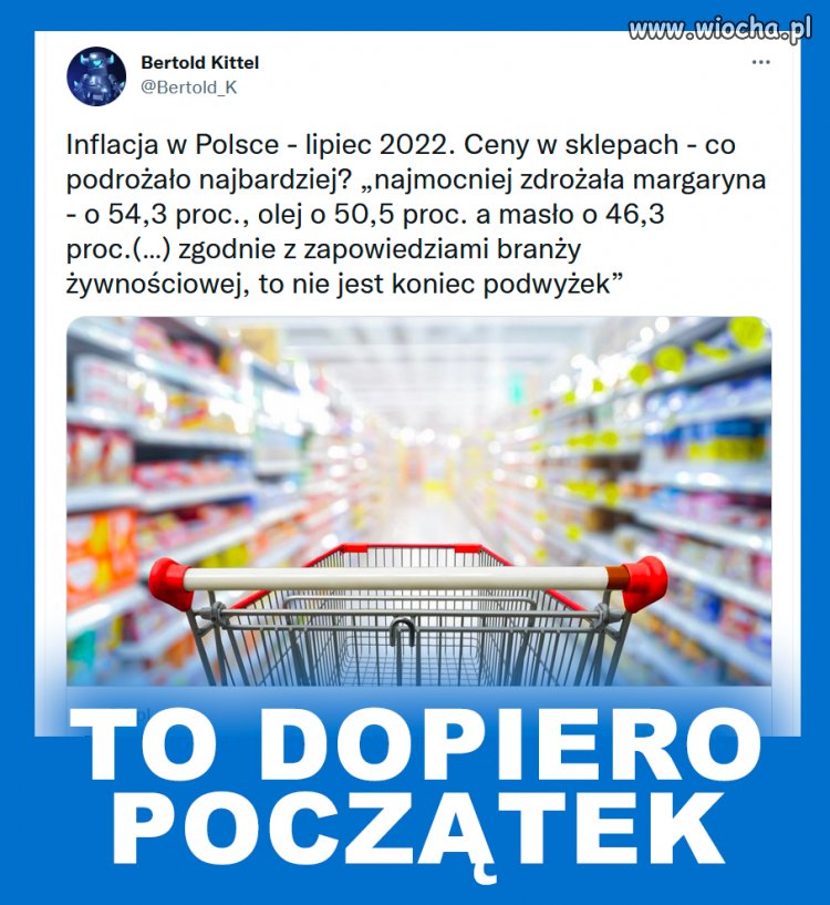 Brakuje cukru, soli, octu a wkrótce ma zabraknąć mleka🤪 
