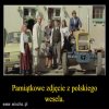 Tradycja z czasów PRL, już wtedy dawali traktory na wesela.