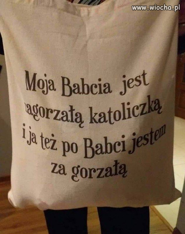 Babcia katoliczka 