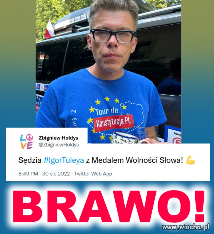Wielki, wspaniały człowiek!