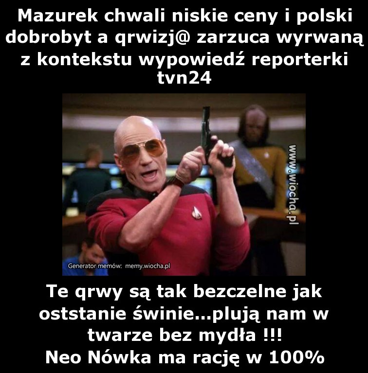Mazurek chwali niskie ceny i polski dobrobyt a
