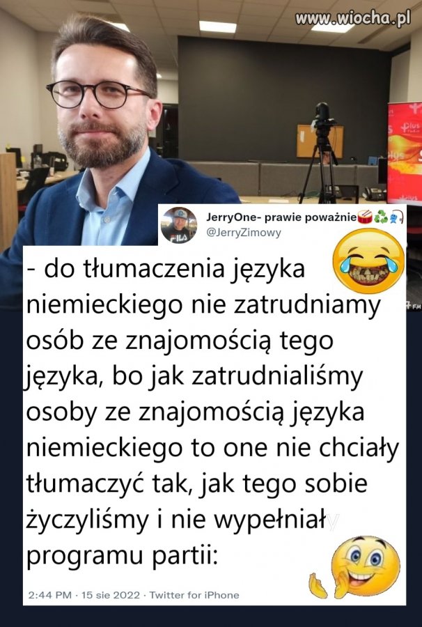 Stare komunistyczne porzekadło mówi ''nie ważne to, co ktoś mówi ale ważne kto to tłumaczy''.