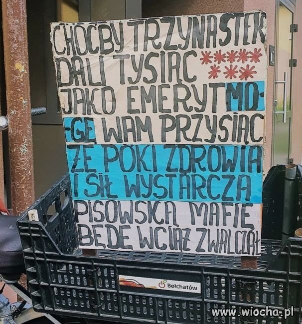 Emerytowany suweren przemówił