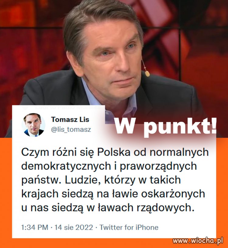 Kiedyś role się odwrócą i praworządne czasy powrócą,