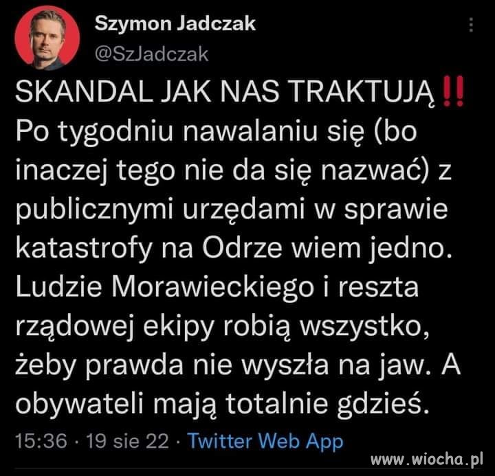 Skandal jak nas traktują 