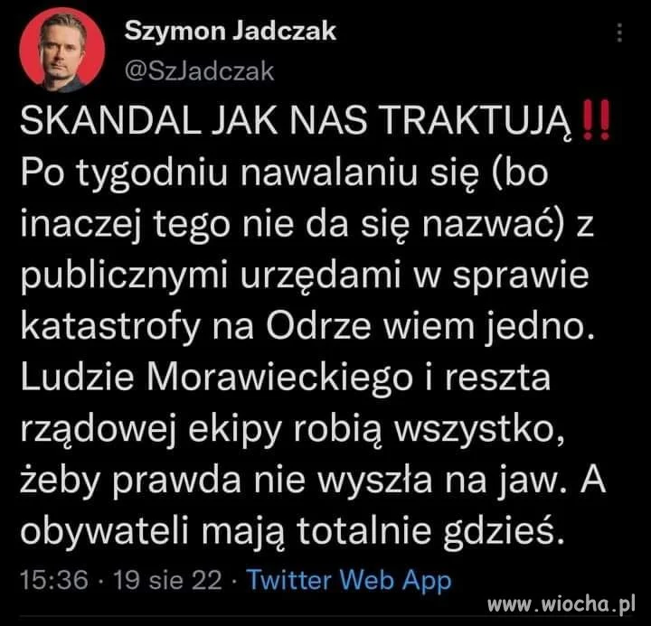 Skandal jak nas traktują 