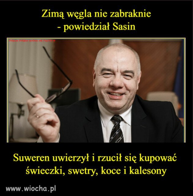 Jak Sasin za coś się weźmie i coś obieca, to wiadomo...