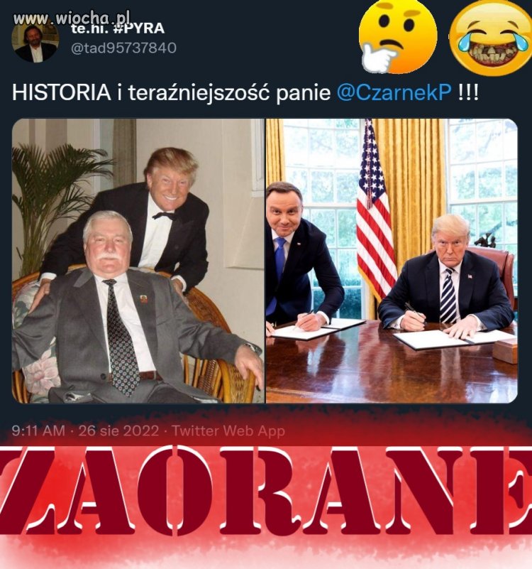 HISTORIA i teraźniejszość panie Czarnek