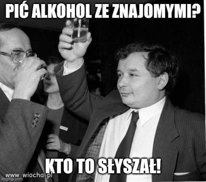 Premier Finlandii na imprezie alkoholowej.