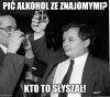 Premier Finlandii na imprezie alkoholowej.