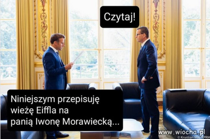 Owocna wizyta Morawieckiego u Macrona...