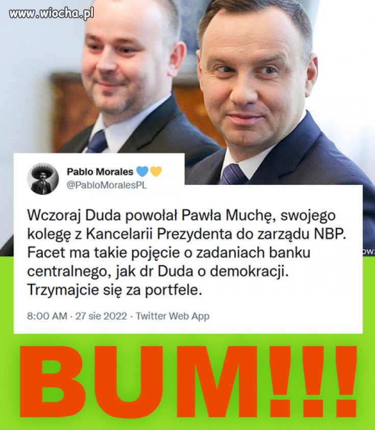 Kolejny "fachowiec" na stanowisku