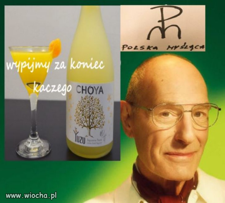 Wypijmy za koniec ...