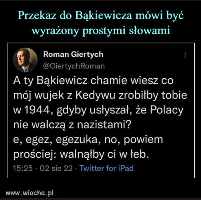 Bakiewicz to nowe "Elity", kupione przez PiS...