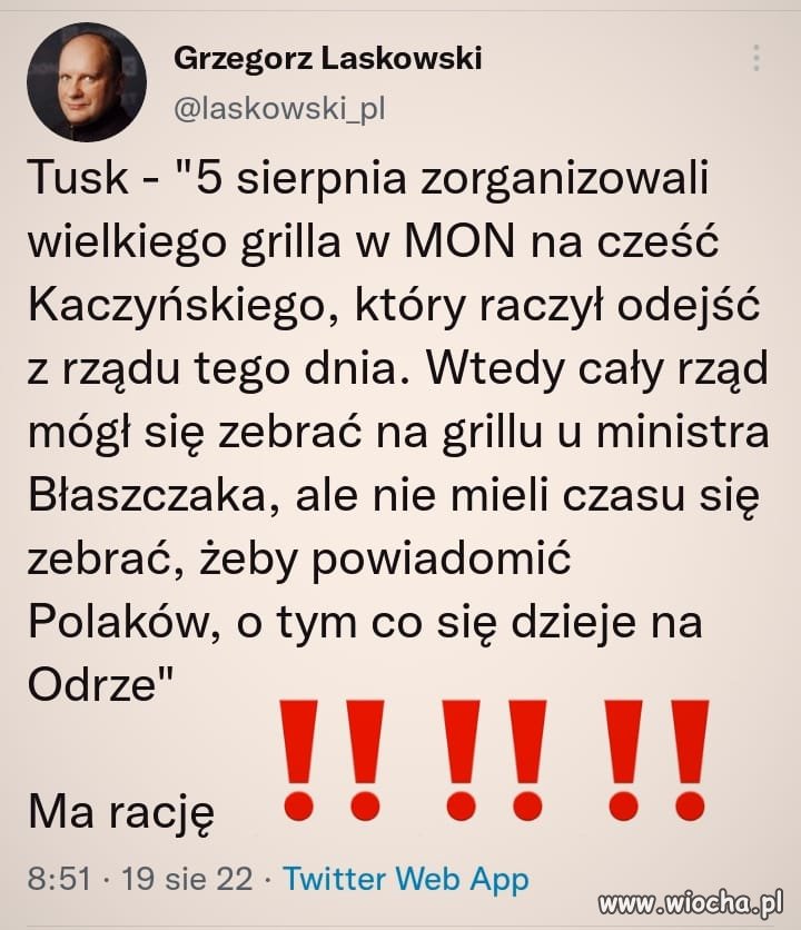 Donald Tusk ma rację