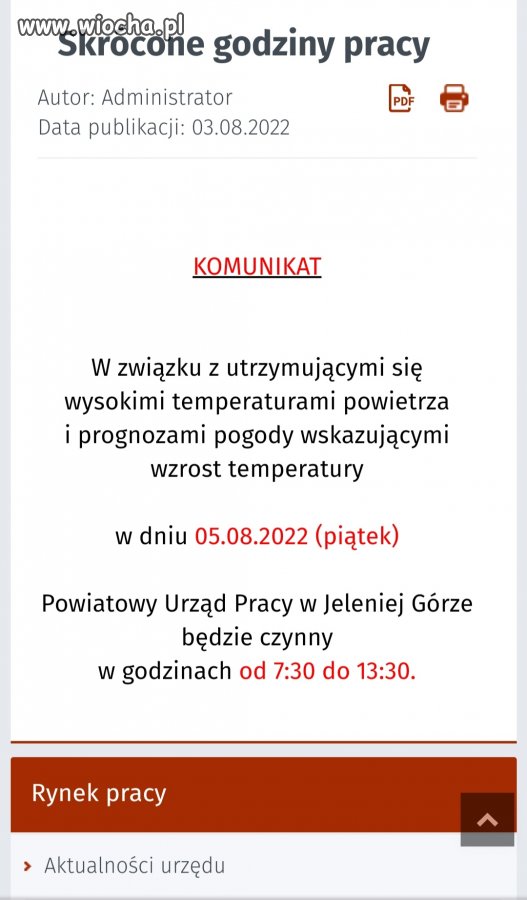 Te straszne upały 
