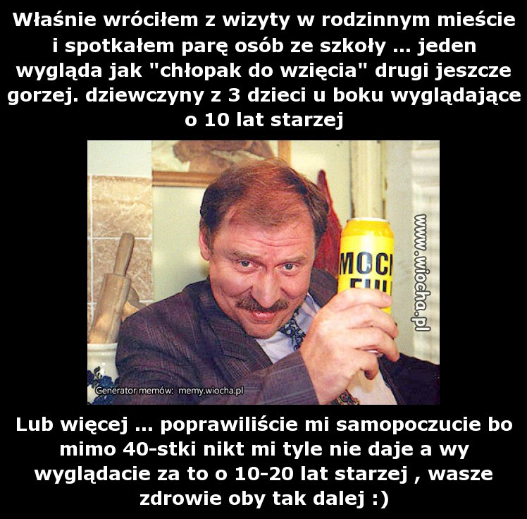 Właśnie wróciłem z wizyty w rodzinnym mieście i