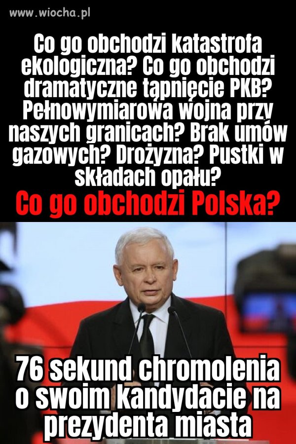 To z was się śmieje... pisowcy 