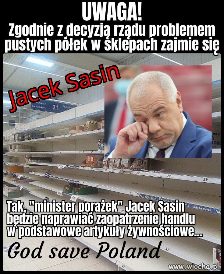 Czeka nas głód i zaraza 