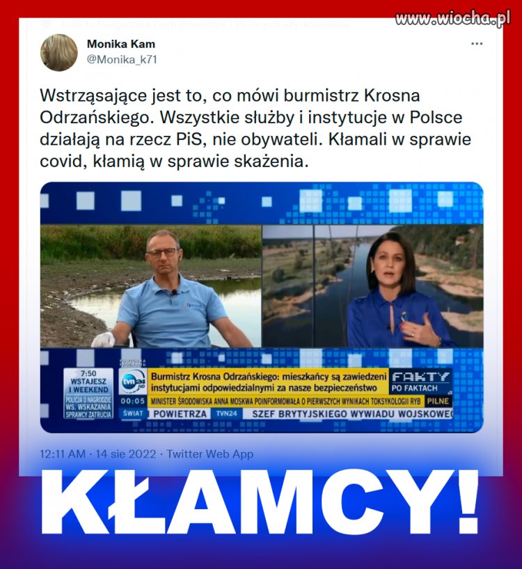Nooo, to Krosno Odrzańskie kasy nie dostanie...