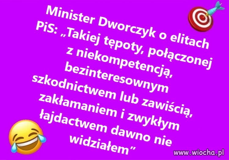 Dworczyk naprawdę to powiedział?