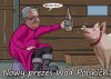A Becia zawsze przy korycie 