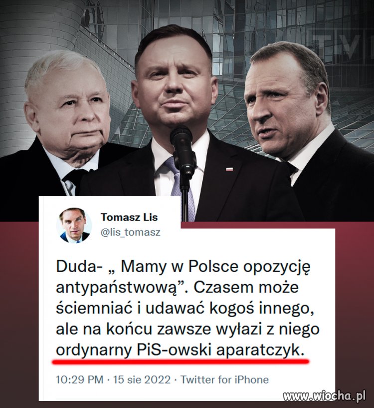 ''duda'' aparatczyk PiS-owski 