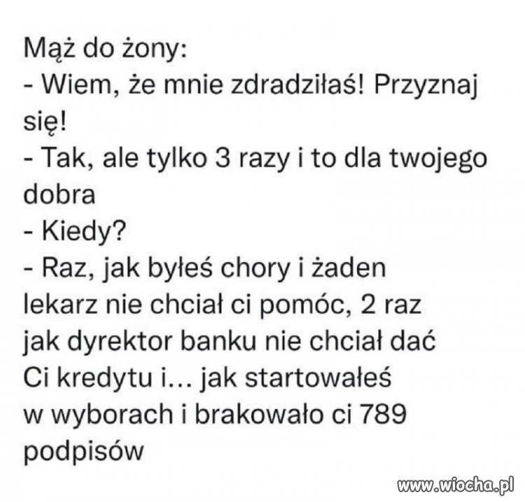 Tylko 3 razy