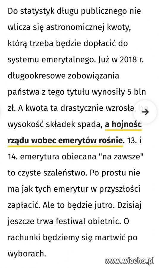 Grecja?? Już raczej Wenezuela.