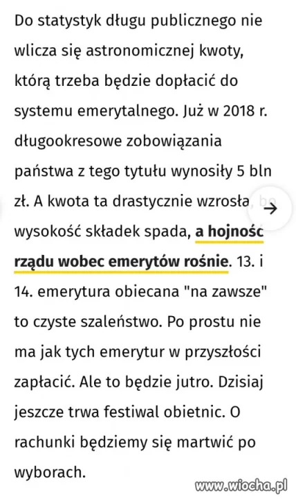 Grecja?? Już raczej Wenezuela.