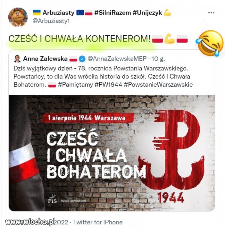 I na tę okoliczność pisowcy musieli polską historię po swojemu spisać?