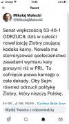 Obawiam się, że większość sejmowa i tak to przepchnie!!