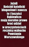 Tak samo zasłużeni dla Polski i Polaków