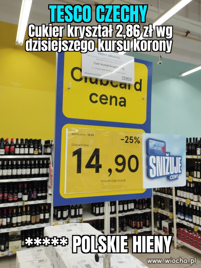 I herbatę posłodzisz i na dobre piwo wystarczy 