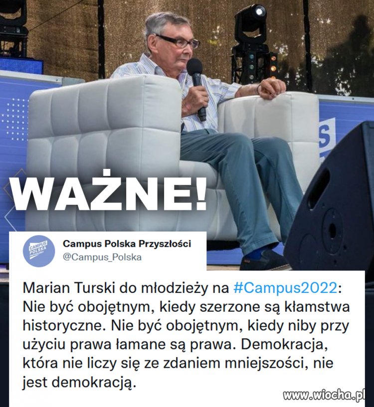 Demokracja, która nie liczy się ze zdaniem mniejszości, nie jest demokracją
