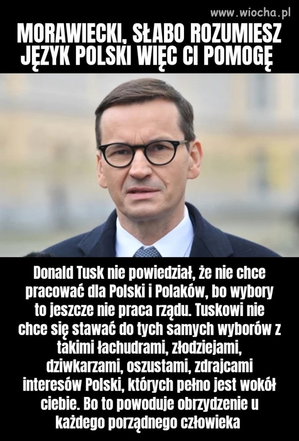 Korepetycje dla pana premiera 