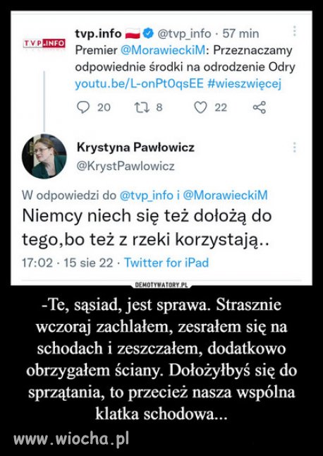 Przekupka Krycha, po urlopie znow w formie...