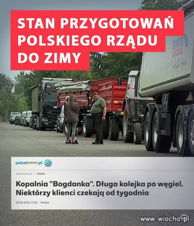 Idzie zima węgla ni ma