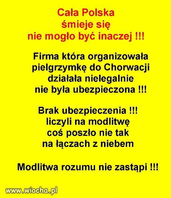 Czy ten autobus, przed wyjazdem, został poświęcony?