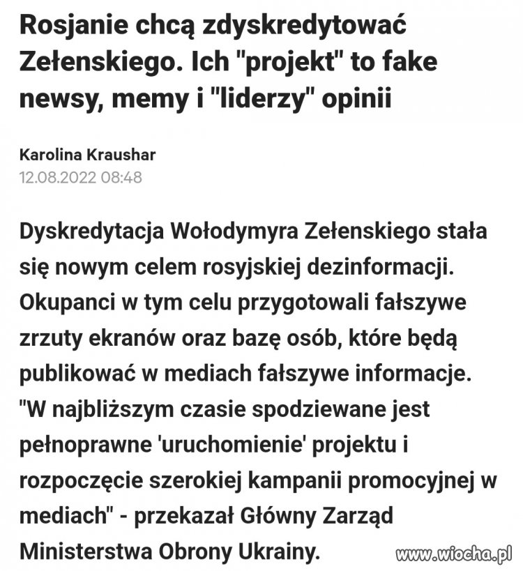 Tonący brzydko się chwyta