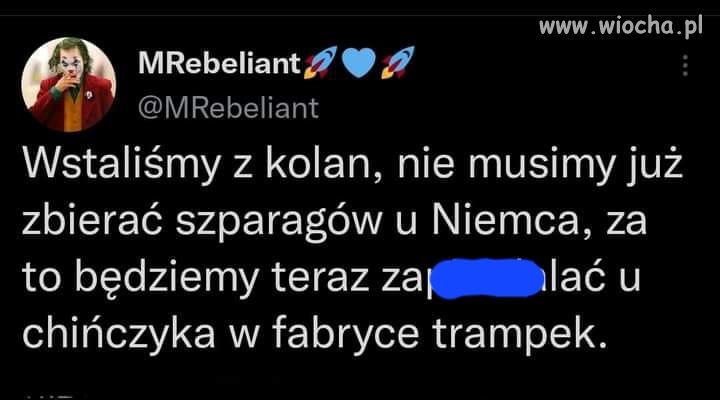 Wstaliśmy z kolan 