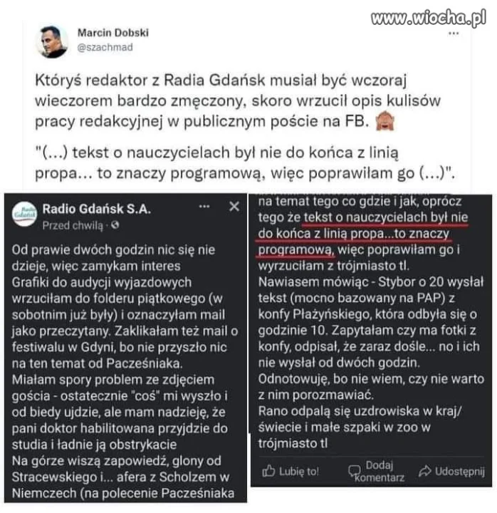 Polityczne radio Gdańsk 