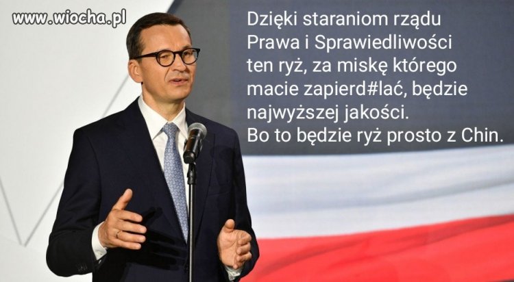 Ryż prosto z Chin