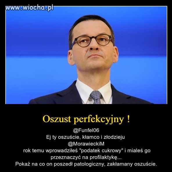 Przecież PiS profilaktycznie, podwyższa cenę cukru