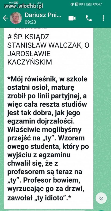 Pierwszy tuman a za nim cała pisowska reszta.